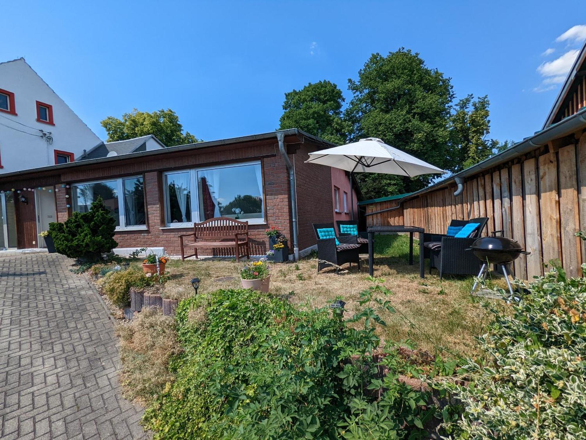 W4 - Urlaubsmagie- Pool, Terrasse, Barbecue Lägenhet Lichtenhain  Exteriör bild