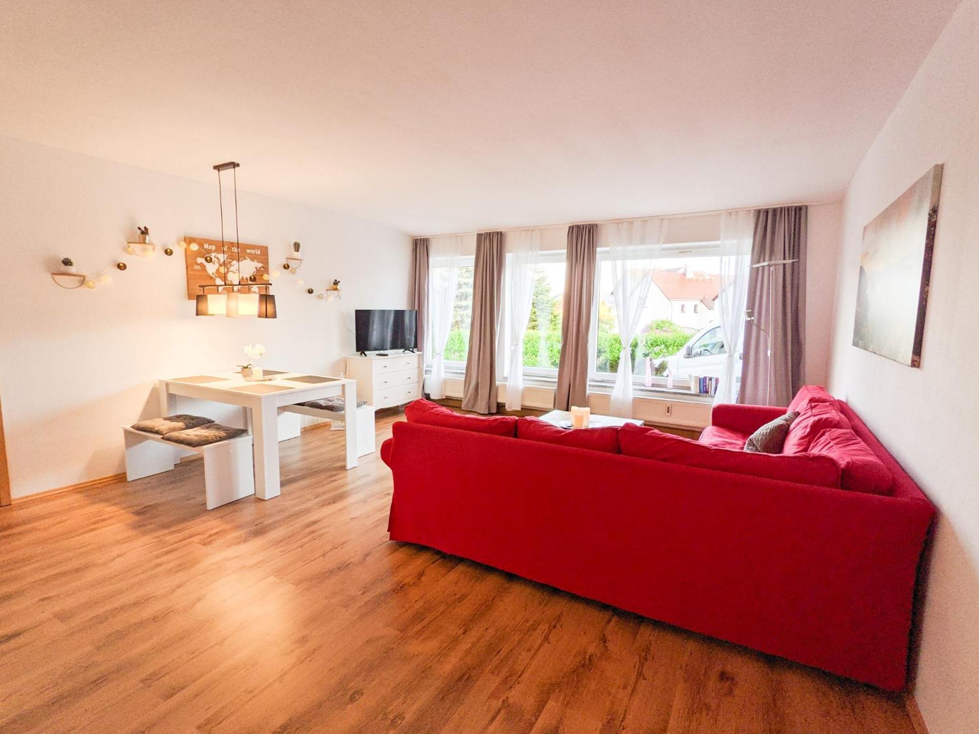 W4 - Urlaubsmagie- Pool, Terrasse, Barbecue Lägenhet Lichtenhain  Exteriör bild